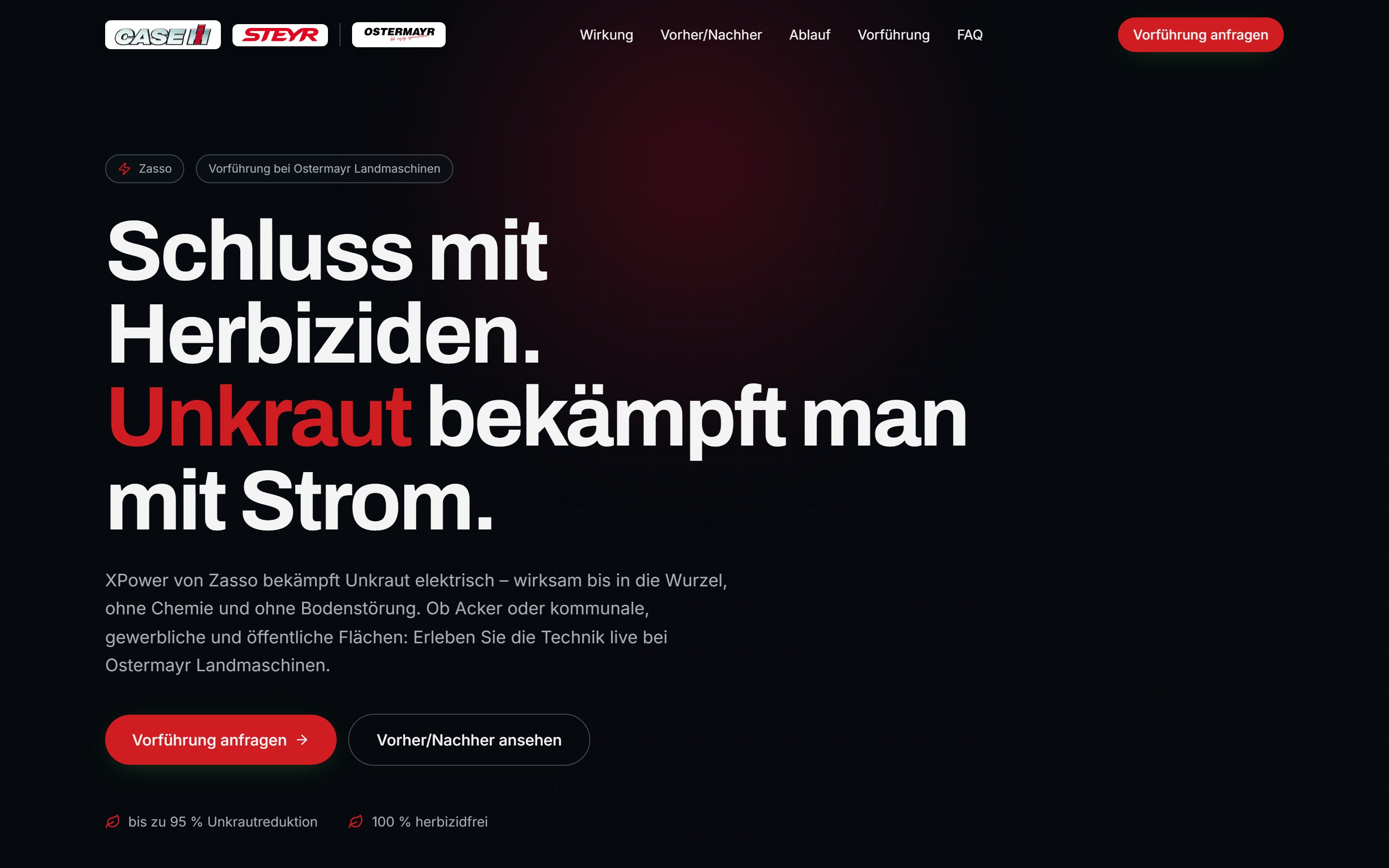 Website Ostermayr Landtechnik